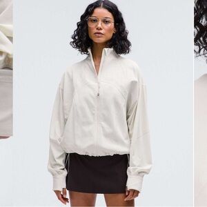 Lululemon Define Relaxed-Fit Jacket *Luon Bone Size 6 Excellent Condition